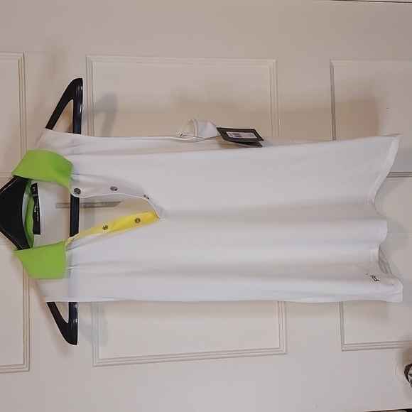 RLX Ralph Lauren Colorblocked Sleeveless Golf Polo - Picture 1 of 12